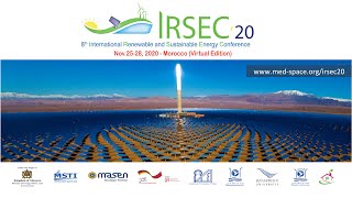 IRSEC20  8th International Renewable and Sustainable Energy Conference [upl. by Boland682]