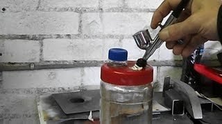 Airbrush tips  How to make an airbrush cleaning station diy [upl. by Rizas]