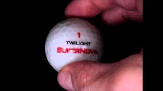 Supernova LED Golf Ball [upl. by Beitnes965]