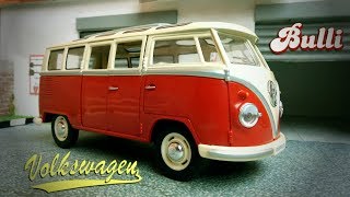 Масштабная модель Volkswagen Bus 1962 124 KinSmart [upl. by Schaumberger]