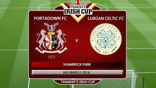 Portadown 2  3 Lurgan Celtic TIC  050316 [upl. by Jarita]