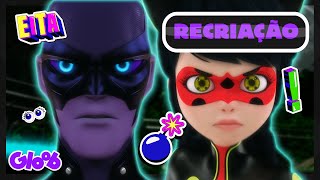 BUGNOIRE ENFRENTA MONARCH EM LUTA DECISIVA RECRIAÇÃO  MIRACULOUS LADYBUG 5ª TEMP Mundo Gloob [upl. by Bullivant]