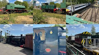 Steam up at the Colne valley railway 5 may 2024 [upl. by Seuguh]