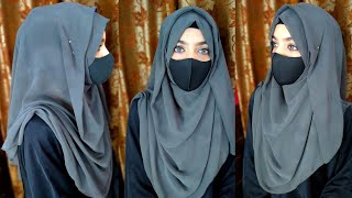 Easiest Summer Hijab Style  Summer Hijab Look  Hijab Tutorial [upl. by Reyem]