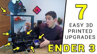 7 easy 3D printed upgrades for your Ender 3 [upl. by Ennylhsa558]