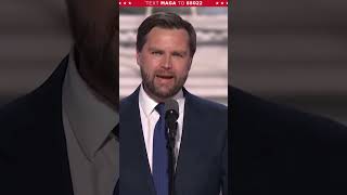 JD Vance accepted the nomination for Vice President during the speech he gave at the RNC [upl. by Lawtun531]