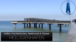 🔴 Urlaub Streifzug durch Heiligenhafen  Hafen Strand Meer Ostsee [upl. by Devonne]