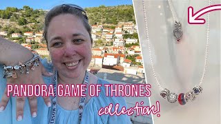 NEW Pandora Game of Thrones Charm Collection On Display in Croatia [upl. by Eldnar284]