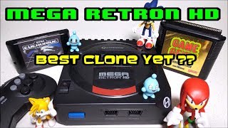 Sega review MEGA RETRON HD by Hyperkin quotMegaDriveGenesis clonequot [upl. by Esnahc]