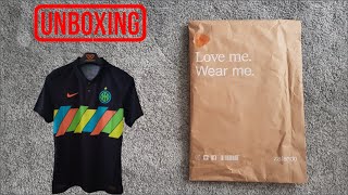 Unboxing 202122 Inter Milan DriFIT ADV third shirt amp Review [upl. by Anerat]