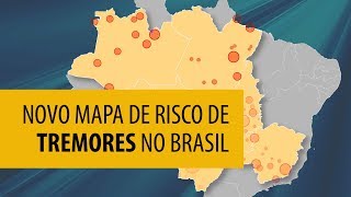 USP atualiza mapa de risco de tremores de terra no Brasil [upl. by Diena]