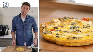 HEALTHSPAN  MUSHROOM amp CHEESE FRITTATA RECIPE VIDEO [upl. by Ullund64]