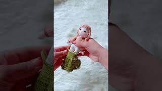 Amigurumi doll pattern crochet doll handmade amigurumi babygirl easy cute cutebaby [upl. by Enisaj715]