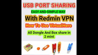 How To Share Box With Clients Use VirtualHERE usb port sharing Fully Explained Easy way To Share USB [upl. by Eiger]