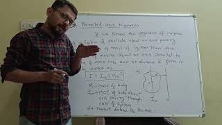 Parallel Axis theorem class 11 Physics Prateek tambe [upl. by Maurer]