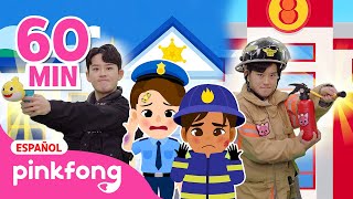 ¿Qué Quieres Ser👮🧑‍🚒👩🏻‍⚕️  Juego de Roles para niños  Juegos de Hospital  Pinkfong en español [upl. by Darlene]