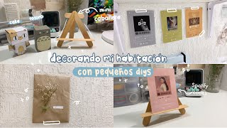 decorando mi habitación con pequeños DIY  aesthetic DIY ft SheinaArt [upl. by Assyla]