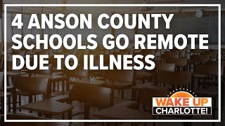 Four Anson County schools go remote due to illnesses [upl. by Nyloc]