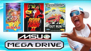 NOVOS MSU1 do MEGA DRIVE JOGOS com AUDIO CD [upl. by Garrett]