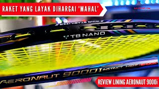 Lining Aeronaut 9000i Review  Perfect untuk Control amp Pemain Depan [upl. by Navonoj]