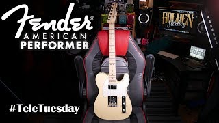 Fender American Performer Telecaster HS  FULL DEMO [upl. by Cirri]