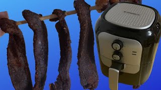 How to make quick and easy biltong in the airfryer [upl. by Dimmick]