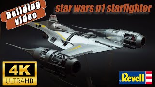 Full build Star Wars  The Mandalorian  N1 Starfighter Revell [upl. by Weide]