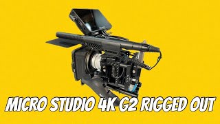 Blackmagic Design micro studio 4k G2 rig build Box Camera build [upl. by Pinckney653]