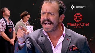 El Chef Benito estalla en cólera  MasterChef México 2015 [upl. by Taimi150]