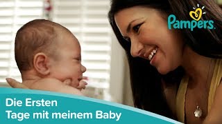 Die Ersten Tage mit meinem Baby MutterKindBeziehung  Pampers [upl. by Ahsiri]