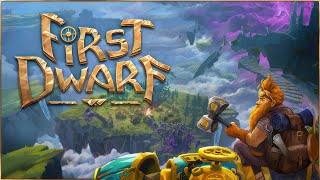 First Dwarf  Early Access  GamePlay PC [upl. by Hewitt]