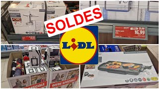 ARRIVAGE LIDL  SOLDES 10 JANVIER 2024 [upl. by Hareenum]