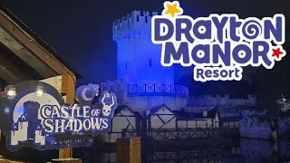 Drayton Manor The Haunted Manor Halloween 2023 [upl. by Yentirb]