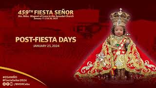 Post – Fiesta Days  January 23 2024  800 AM Mass OSANiño FiestaSeñor2024 [upl. by Lednic]