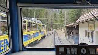 Fahrt auf den Wendelstein mit der Zahnradbahn [upl. by Thesda]