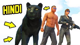 Buying BAGHEERA 🦁 Black Panther from PET SHOP in GTA 5  Hitesh KS [upl. by Namijneb]