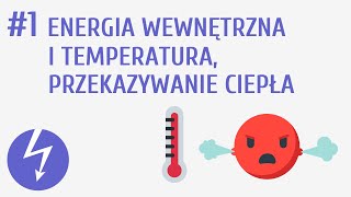 Energia wewnętrzna i temperatura przekazywanie ciepła 1  Zjawiska cieplne [upl. by Tuinenga]