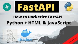 How to Dockerize FastAPI  Complete MVP  Python  HTML amp JavaScript [upl. by Evania]