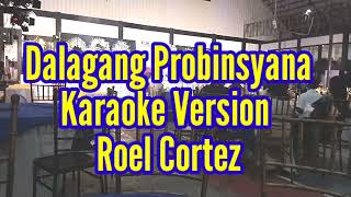 DALAGANG PROBINSYANA KARAOKE SONG ROEL CORTEZ [upl. by Harrie]