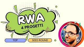 4 Migliori Real World Assets RWA per SEED ROUND [upl. by Atimad]