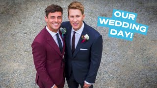 STORYTIME OUR WEDDING DAY I Tom Daley [upl. by Eellek496]