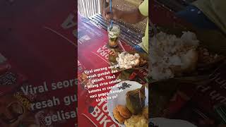 Nasi gegog es caon Warung gg mumu kulinerindonesia [upl. by Reyam587]