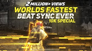 10K Subscribers Special  Worlds Fastest Beat Sync Montage Ever  Magenta Riddim Pubg Montage [upl. by Emylee277]