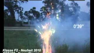 PGE402 Fancy Flower Pyro Groupe Europe Pyrotrade Firework [upl. by Venditti]