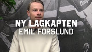 Emil Forslund  Ny lagkapten i Nybro Vikings [upl. by Hedgcock]