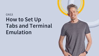 MicroNugget How to Set Up tabs and Terminal Emulation in GNS3 [upl. by Atnauqahs]