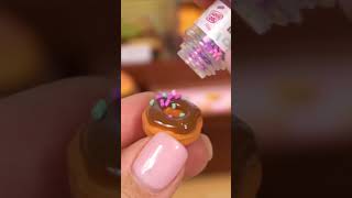 DIY Donas Donut Miniatura Para Mis Muñecas [upl. by Cedell]