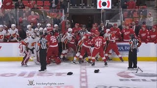 Brett Kulak vs Luke Witkowski Nov 15 2017 [upl. by Ahsinra]