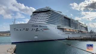 Visite Costa Smeralda cruise ship tour [upl. by Ayanad98]