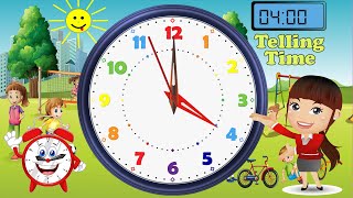 Telling Time Made easy for kids learning the clock face [upl. by Ponzo181]